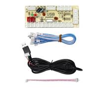 Encoder USB con ritardo zero al joystick e pulsante del PC per controlli MAME e Fight Stick Parti del kit di gioco arcade fai-da-te(1pcs 4.8mm-5pin)