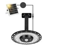 ENCOFT 228LED Lampada Solare con Sensore di Movimento 4400mAh Lampada con Pannello Solare con Telecomando IP65 Impermeabili Lampade Solari da Esterno 3 Temperature di Colore