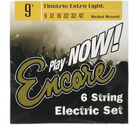 Encore - Corde per chitarra, misura extra light, 9 pezzi