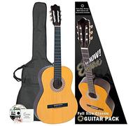 Encore ENC44OFT Chitarra acustica (in legno naturale, full size, compresi gli accessori e tutorial)