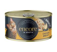 Encore Mangime per gatti 100% naturale, pesce dell'oceano in scatola di latta, 70 g (confezione da 16)