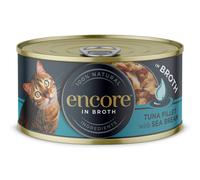 Encore Cibo umido per gatti – Tonno con Orata – 16 x 70 g Encore Cibo umido per gatti – Tonno con Orata – 48 x 70 g
