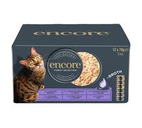 Encore Pacco misto in brodo in lattina 12 x 70 g Umido gatto - Mix: Finest Selection