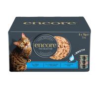 Encore Pacco misto in lattina 8 x 70 g Umido gatto - Selezione di Pesce