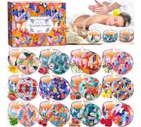 ENCOUN Set di 12 Candele Profumate in Cera di Soia Naturale - Regalo per Donna, Bagni, Yoga, Feste di Matrimonio