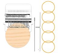 Encuryna Small Speedweve Type Weave Tools Macchina per maglieria Darning Mini Speedweve Machine di tipo fai da te Strumenti per principianti per riparare jeans, riparare i fori