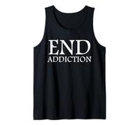 End Addiction Fighting Drug Abuse Sobriety Awareness Sober Canotta