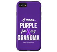 End Alz, indosso viola per mia nonna, consapevolezza dell'Alzheimer Custodia per iPhone SE (2020) / 7/8