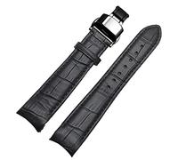 End Curved End Watchband per Citizen BL9002-37 05A BT0001-12E 01A Watchstrap Genuina pelle con fibbia farfalla 20 21 22 mm Cinturino di moda (colore: 5, dimensioni: 21 mm)