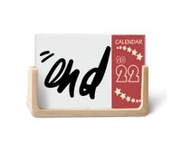 End Funny Quote Handwrite Style 2022 Calendario da tavolo Planner 12 mesi