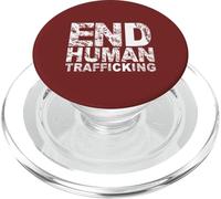 End Human Trafficking T-Shirt PopSockets PopGrip per MagSafe