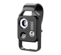 end Nano Zoom 200x Lente Clip-On Lente Professionale Telefono Microscopio Con Clip Appra Telefono Giada Per Gioielli Lens Per zoom zoom obiettivo nuovo nano attacco nuovo zoom nano macro 2024