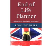 End Of Life Planner ROYAL ENGINEERS: Includes Last Will And Testament Will Writing Kit