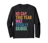 End of School Teachers No Cap This Year Was Totally Skibidi Maglia a Manica