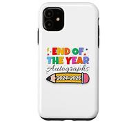 End Of The Year Autographs 2024-2025 Last Day of School Custodia per iPhone 11