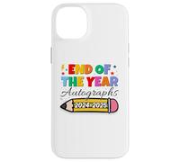 End Of The Year Autographs 2024-2025 Last Day of School Custodia per iPhone 14 Plus