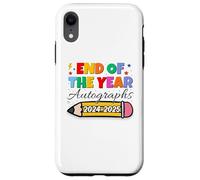 End Of The Year Autographs 2024-2025 Last Day of School Custodia per iPhone XR