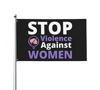 End & Stop Violenza Domestica Bandiera 3x5 Ft Un Lato Esterno Fattoria Cortile Segno Giardino Bandiera Decorativa Con Occhielli In Ottone