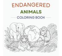 Endangered Animals Coloring Book