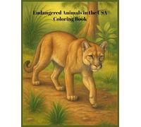 Endangered Animals in the USA Coloring Book