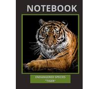 ENDANGERED SPECIES - TIGER: This magnificent creature is negatively impacted by poaching, illegal trade of tiger parts, loss of habitat, human conflict, and climate change.