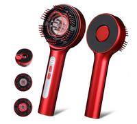 ENDBAG Pettine elettrico 3 in 1 per massaggio del cuoio capelluto, applicatore di olio per capelli, per graffiare la testa a cinque livelli, lenitivo e rilassante per prevenire la perdita dei capelli