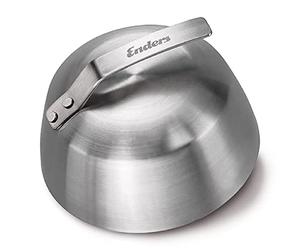 Enders Campana per Hamburger Enders, Cloche, Coperchio in Acciaio Inossidabile per Burger - Melting Dome per Hamburger, verdure o pesce - Accessorio BBQ per griglia