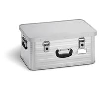 Enders - Scatola con Coperchio in Alluminio - Scatola Porta Oggetti Toronto - Box Alluminio con Capienza: 47 Litri - Valigia Alluminio con angoli rinforzati - Argento #3890