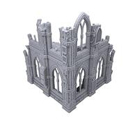 EnderToys Terrain4Print (Set C), motivo gotico di fantascienza con paesaggi RPG da tavolo stampati in 3D e terreno di gioco di guerra per miniature da 28 mm