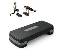 Endless Aerobic Exercise Stepper Platform with 2 Adjustable Heights | Assorted | Materiale: plastica ABS | Exercise Training Platform | Perfect for Gym and Home | Cardio Fitness | For Men & Women