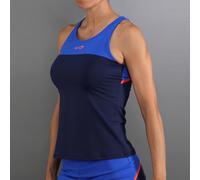 Endless Bloom Canottiera Donna - blu scuro,