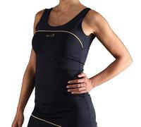 Endless Curve Canottiera Donna-Nero