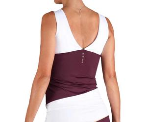 Endless Curve Sleeveless T-shirt Viola XS Donna