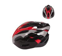 Endless EL1049 Cycle and Skates Helmet with Adjustable Strap | Red | Material : Polycarbonate, EPS | With Inside Cushioning Padding for Comfort | For Adults, Women and Men