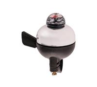 Endless EL1057 Classic Bicycle Bell for Ring | Silver | Materiale: lega di alluminio | This Bell with Loud Sound can be used for Road Mountain Bike Handlebars | This Bell Has Compass for Direction