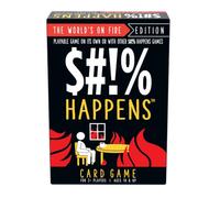 Endless Games $#!% Happens: The World's On Fire Edition, divertente gioco di carte per classificare i peggiori momenti della vita, 2+ giocatori, dai 18 anni in su