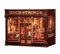 Endless Limit Book Nook Kit: Casetta con Luce LED, Modello Miniatura Decorazione Scaffali Adulti/Ragazzi (Bach Strings)