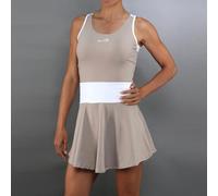Endless Orbit Sleeveless Dress Beige L Donna