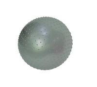 ENDLESS Palla da yoga antiburst da 65 cm | Thick PVC Exercise Ball for Fitness, Pilates, Stability & Home Gym Training | Balance Ball Chair for Men & Women| Color: Silver