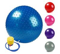 Endless Palla da yoga spessa 55 cm | assortita | Materiale: PVC | Gym Exercise Ball, palla da yoga antiburst | Balance Ball Chair for Fitness Training Stability Pilates | for Gym & Home | Bath Men &