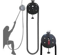 Endless Rope Pull Trainer con resistenza magnetica, regolabile per palestra domestica, capacità di carico 150 kg, esercizi di coordinazione per tutto il corpo