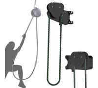 Endless Rope Pull Trainer con resistenza magnetica, regolabile per palestra domestica, supporta un carico di 150 kg e una resistenza massima di 30 kg per esercizi di coordinazione di tutto il corpo