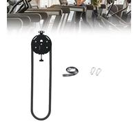 Endless Rope Trainer per allenamento completo del corpo, sistema di resistenza regolabile con puleggia, attrezzatura portatile per palestra domestica per resistenza muscolare e allenamento della parte