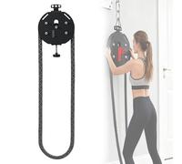 Endless Rope Trainer Puleggia - Puleggia portatile con resistenza regolabile per allenamento completo del corpo e allenamento della forza
