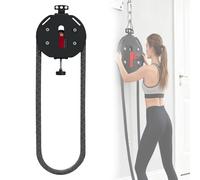 Endless Rope Trainer Puleggia - Puleggia portatile con resistenza regolabile per allenamento completo del corpo e allenamento della forza