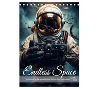 Endless Space - Zeitreisen in die unendlichen Weites des Weltraums (Tischkalender 2026 DIN A5 hoch), CALVENDO Monatskalender: Ein atemberaubender ... unermesslichen Tiefen des Weltraums mitnimmt
