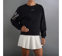 Endless Felpa Donna Swell Hoody – Misto cotone-poliestere, look sportivo – Nero/Oro