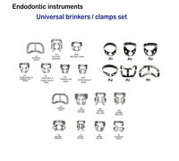 Endodoncia Strumenti per Diga Universal Brinker / Clamps For Dentistry Treatment