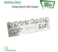 Endodonzia Strumenti Rubber Dam Clamps with Tray Fully Autoclavable Odontoiatria