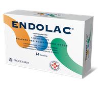 Proge Farm Endolac - Polvere per la diarrea e la flora batterica, Endolac integratore 14 bustine